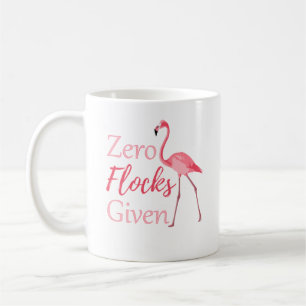 Mug Troupeaux zéro donnés le Flamant rose drôle