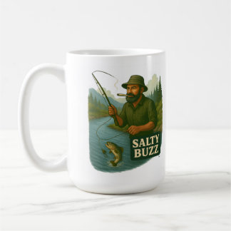 Mug Trout Fishing Salty Buzz