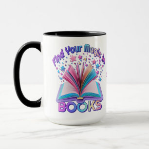 Mug Trouvez la magie personnalisée dans les livres 2