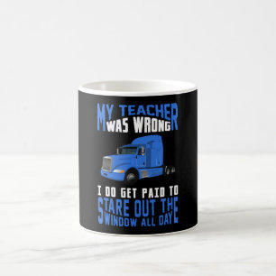Mug Trucker Love Truck Driver Trucks Drôle Idée cadeau