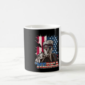 Mug Trump 2024 4 juillet Drapeau américain patriotique