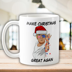 Mug Trump 2024, c'est amusant, de rendre à Noël sa gra