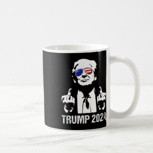 Mug Trump 2024 Élection Drapeau Américain Lunettes Rép