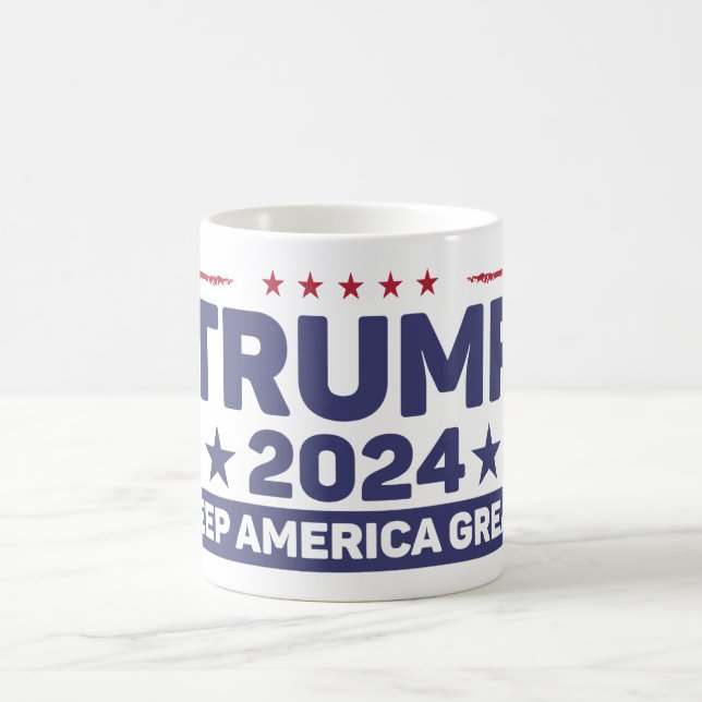 Mug Trump 2024 - Garder l'Amérique grande (Centre)