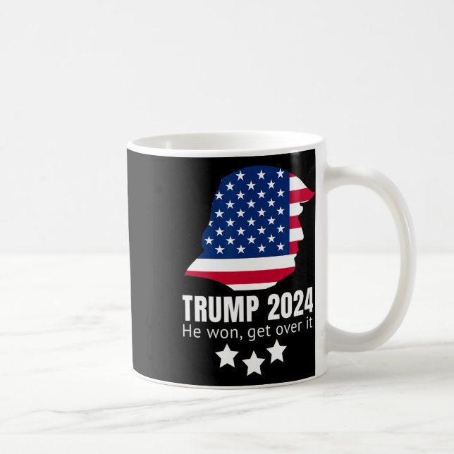 Mug Trump 2024 Il A Gagné À Le Remplacer (Droite)