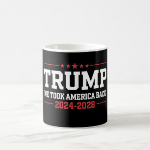 Mug Trump 2024 Nous avons repris l'Amérique 47 États-U