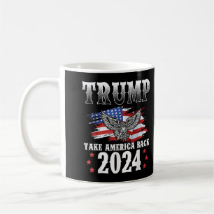 Mug Trump 2024 Redonner à l'Amérique le drapeau améric