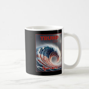 Mug Trump 2024 Vague Rouge Tsunami Élections Usa Vote