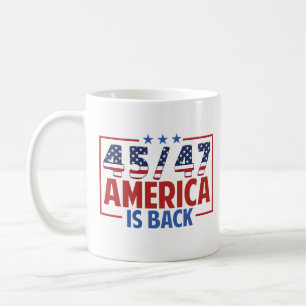 Mug Trump 45-47 L'Amérique est de retour