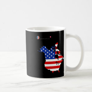 Mug Trump 51 États D'Amérique Canada États-Unis Drapea