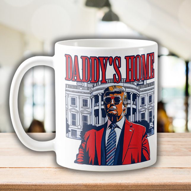 Mug Trump à la maison de papa | Cadeau de la Maison Bl (Créateur téléchargé)