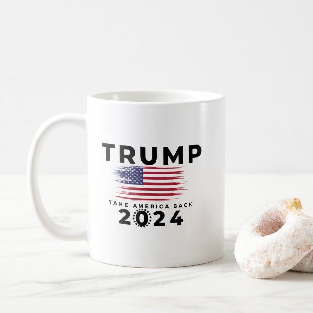 Mug Trump a repris l'Amérique en 2024 (Avec donut)