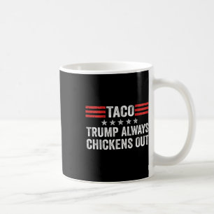 Mug Trump abandonne toujours les tacos commerce Mème d