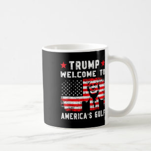 Mug Trump Bienvenue dans le Golfe amusant Trump Mexiqu