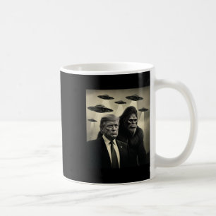 Mug Trump Bigfoot Ufo Rencontre Alien Complot Drôle