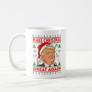 Mug Trump Christmas Mug, Donald Trump Joyeux Noël