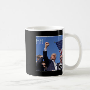 Mug Trump combat la Pennsylvanie en tirant en action