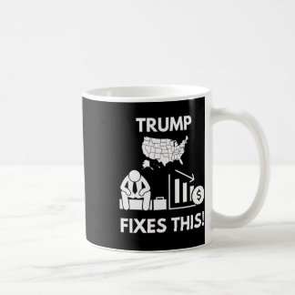 Mug Trump Corrige Cela ! Trump soutient l'économie du 