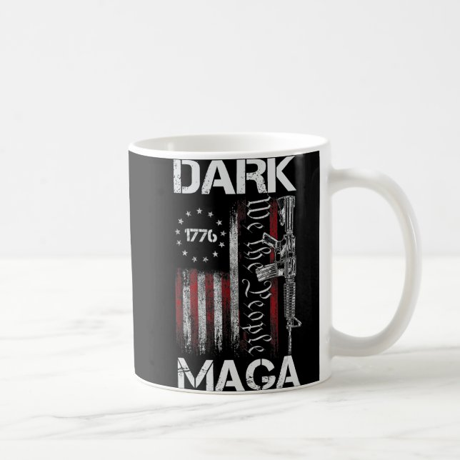MUG TRUMP DE SUPPORT MAGA SOMBRE ANTI-BIDEN (Droite)