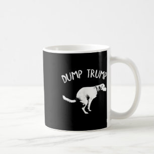 Mug Trump Dog Pooping Dump