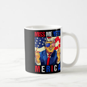 Mug Trump Doigt D'honneur Manque Moi Encore Drapeau Am