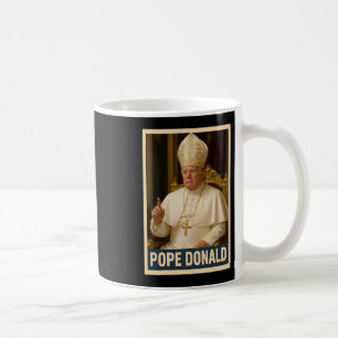 Mug Trump en tant qu'Eglise du Vatican Pape Trump drôl