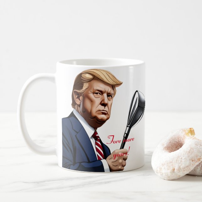 Mug Trump : Encore plus d'années de grandeur ! (Avec donut)