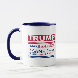 Mug Trump et l'Amérique à nouveau anéantie
