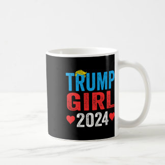 Mug Trump Girl 2024 Mignonne Trump Drapeau Femmes fill
