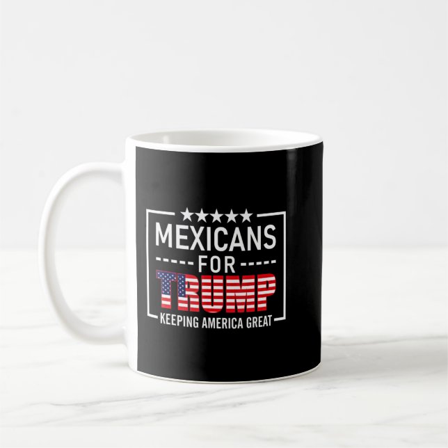 Mug Trump hispanique conservateur Trump 202 (Gauche)