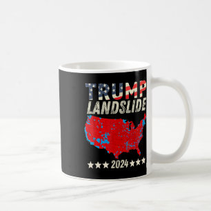 Mug Trump Landslide 2024 Carte électorale soutien Trum