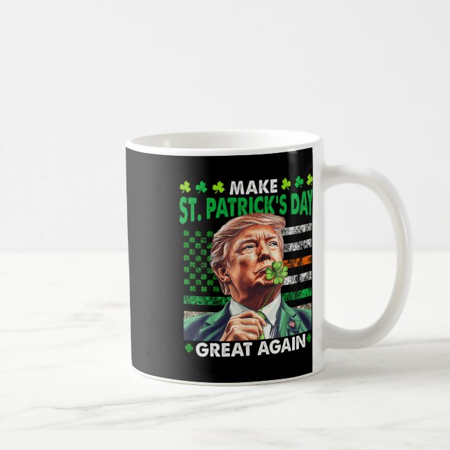 Mug Trump Make St Patricks Day Great Again Irish Ameri (Droite)