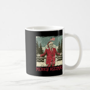 Mug Trump Merry Rizzmas Drôle Humoristique Trump Dance