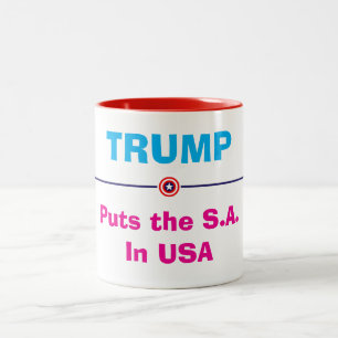 Mug : Trump met la S.A. Aux États-Unis
