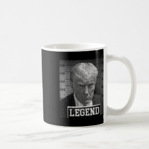 Mug Trump Mugshot Drôle de Donald Trump Légende