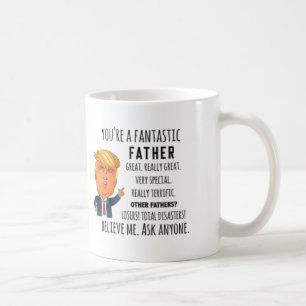 Mug Trump Père, Funny Papa Anniversaire, Fête des p