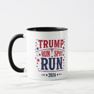 Mug Trump Run Spot Run Funny Election Debate