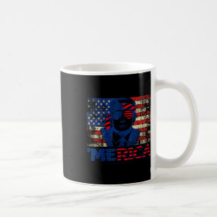 Mug Trump Shirts Quatrième 4 juillet Trump American Fl