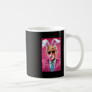 Mug Trump soufflant du Bubble Gum Politique Républicai