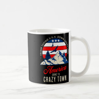 Mug Trump Tarifs Fous Et Abandonner L'Usa À La Voie Fo