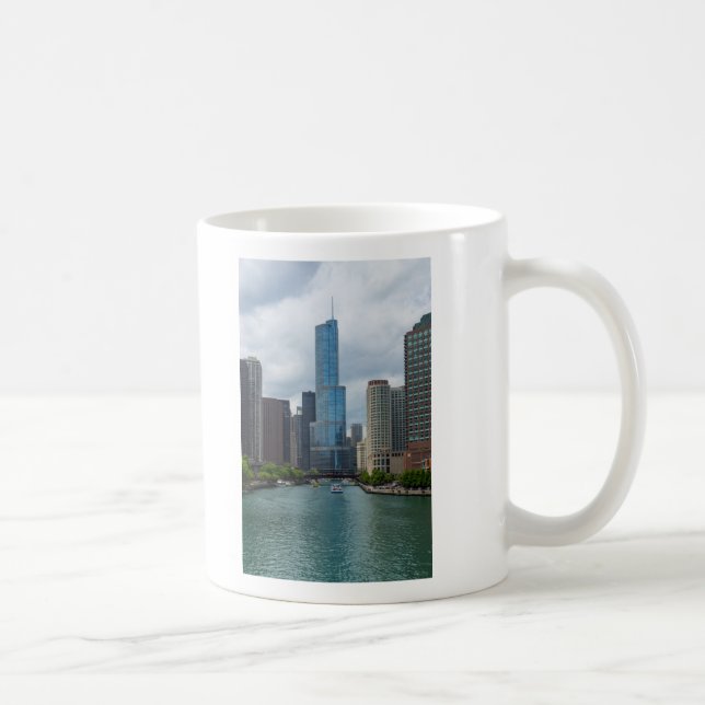 Mug Trump Tower Chicago River (Droite)