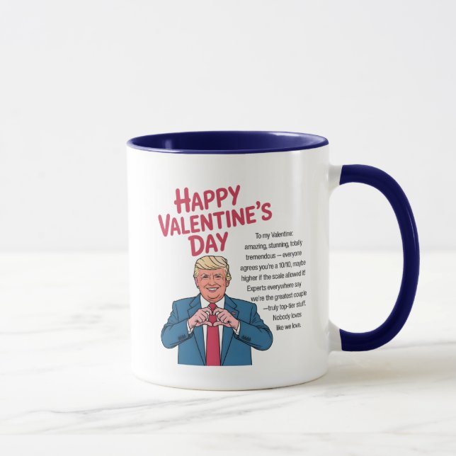 Mug Trump Valentine's Day  (Droite)