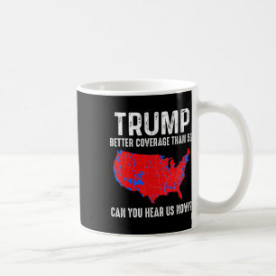 Mug Trump vaut mieux couvrir que 5g Carte America Poli