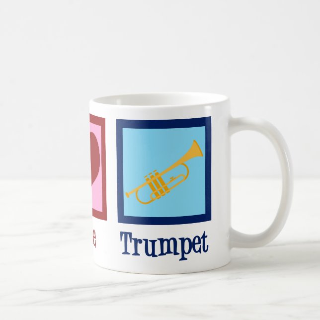 Mug Trumpets Peace Love (Droite)