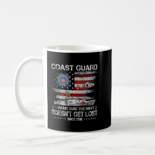 Mug Tshirt vétéran de la Garde côtière, USCG American