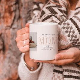 Mug Tu aimes maman | Collage de deux photos