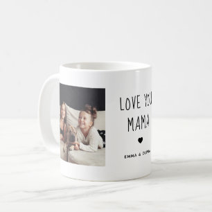 Mug Tu aimes maman   Texte manuscrit de deux photos
