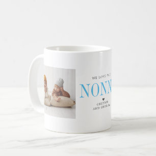 Mug Tu aimes Nonna   Deux photos collées