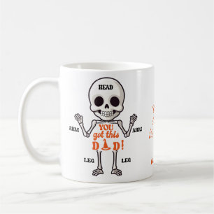Mug Tu As Ce Papa Octobre Mignonne Squelette Nouveau-N