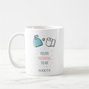 Mug Tu es Essentiel pour moi Amusante Maman de Valenti